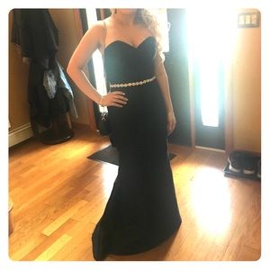 Black Formal Evening Dress
